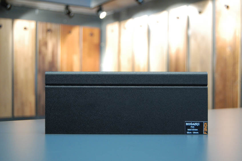 Boğaziçi 10 cm Mat Siyah Süpürgelik