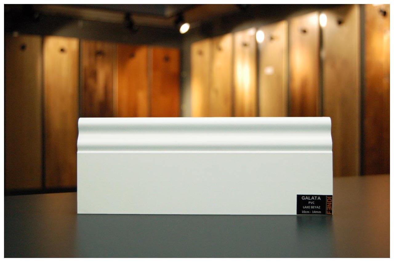 Galata 10 cm Lake Beyaz Süpürgelik / 14 MM