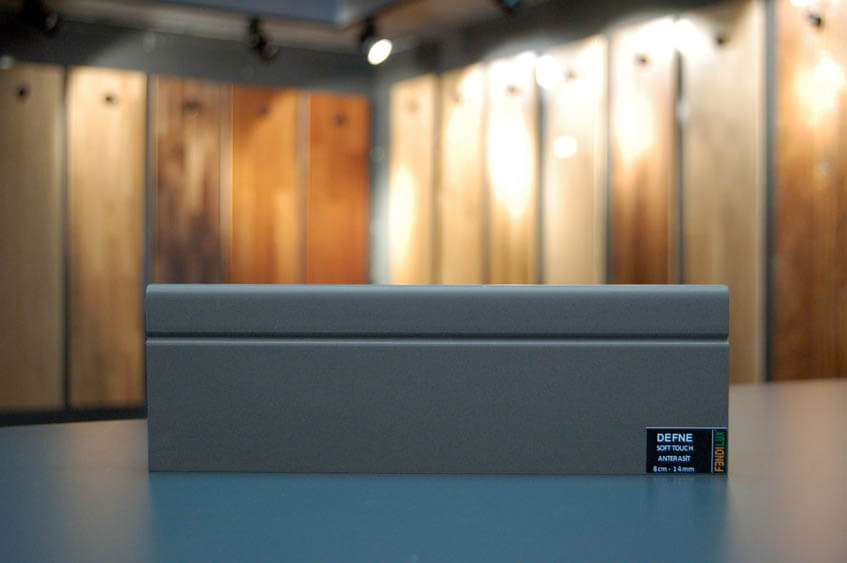 8 cm Defne Soft Touch Antrasit Süpürgelik