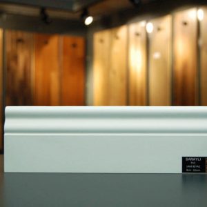 8 cm Saraylı Lake Beyaz Süpürgelik